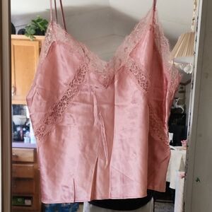 Victoria's Secret Pink Lace Trim Cami